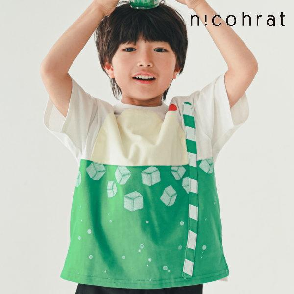 【セール/10%OFF】26'春新作 nico hrat ニコフラート クリームソーダＴシャツ 26...