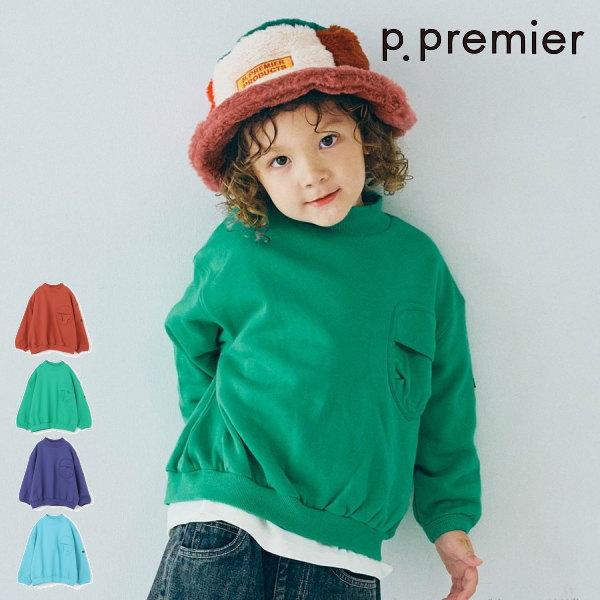【セール/30%OFF】25'秋冬新作 p.premier ピードットプルミエ 裏起毛モックネックポ...