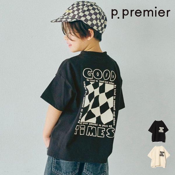 26'夏新作 p.premier ピードットプルミエ SHIRO-KUROグラフィックTシャツ P2...