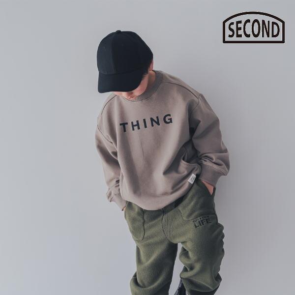 【セール/30%OFF】24'秋冬新作 SECOND セカンド THINGポケットプルオーバー 84...