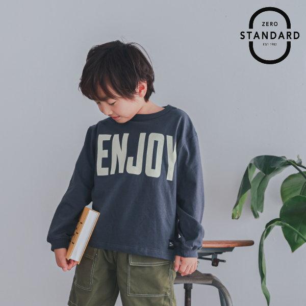 26'春新作 ZERO STANDARD ゼロスタンダード ENJOYロゴロンT 160201 長袖...