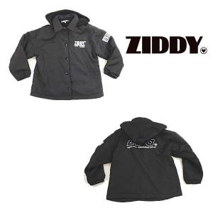 【セール/30%OFF】19'秋冬新作 ZIDDY ジディー ロゴプリント中ボアジャケット アウター 子供服 メール便不可｜tanpopokids