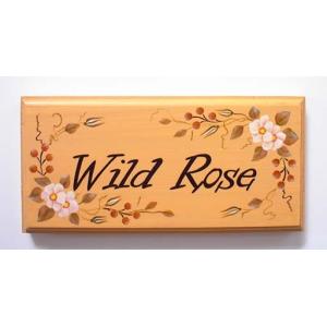 表札 トールペイント おしゃれ 手作り 花 野バラ Pr No 1101 1101 手作り工房たんぽぽ 通販 Yahoo ショッピング