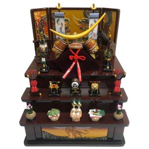 新品未使用 鎧大赤 新二段飾り (丹青堂製) 端午の節句五月人形現行品 丹青堂製五月人形 商品一覧ページ 丹青堂｜書道用品・日本画画材・和趣