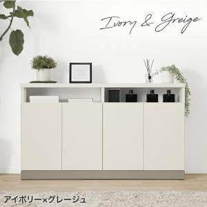 キャビネット 完成品 日本製 サイドボード 1...の詳細画像4