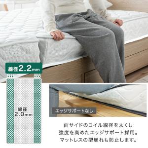 マットレス シングル 三つ折り ポケットコイル...の詳細画像4