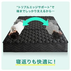 25日+5% マットレス ダブル 三つ折り ポ...の詳細画像5