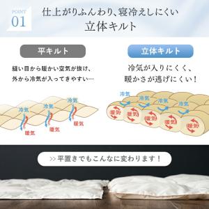 25日+5% ダウンケット シングル 羽毛布団...の詳細画像4