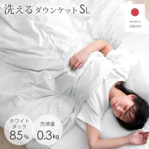 ダウンケット 洗える 日本製 シングル ロング 夏 羽毛肌掛け 85％ 肌掛け布団 掛布団 肌掛け 布団 夏用 羽毛布団 国産 抗菌 消臭 オールシーズン ウォッシャブル