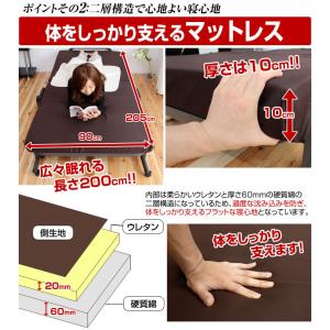 介護ベッド 電動ベッド 折りたたみ リクライニ...の詳細画像2