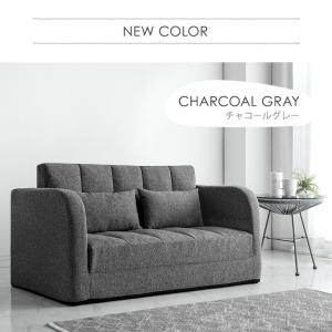 ソファベッド おしゃれ 2人掛け シングル 折...の詳細画像3