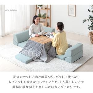 ソファー おしゃれ 3人掛け ソファ ローソフ...の詳細画像3
