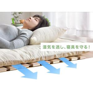 本日+5% すのこベッド シングル すのこマッ...の詳細画像5