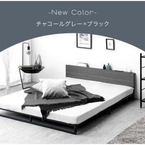 ローベッド クイーン ベッドフレーム ベッド ...の詳細画像1