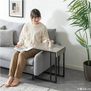 サイドテーブル スリム 2WAY コの字型 コ...の詳細画像5