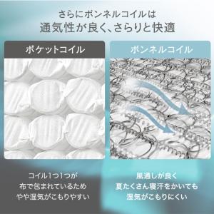 本日+5% 脚付マットレス ダブル 圧縮 ベッ...の詳細画像5