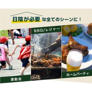 10日+5% タープテント ワンタッチタープ ...の詳細画像4