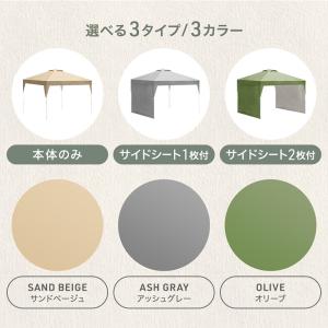テント 2m サイドシート おしゃれ タープテ...の詳細画像1