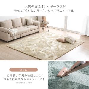 ラグ カーペット ラグマット シャギーラグ 1...の詳細画像1
