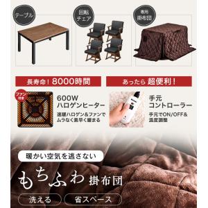 こたつ こたつセット 炬燵 ハイタイプ ダイニ...の詳細画像2