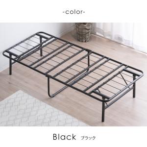 ベッド シングル マットレス付 折りたたみベッ...の詳細画像5