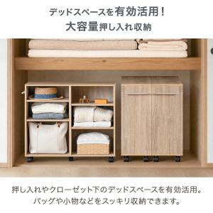 押し入れ収納 キャスター 幅29 奥行78 収...の詳細画像1