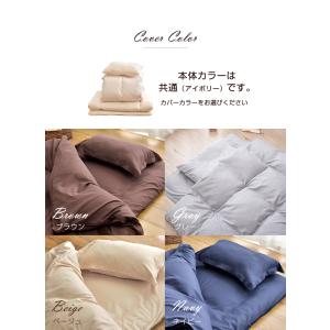 布団セット シングル 7点 敷き布団 布団 羽...の詳細画像2