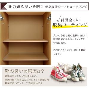 下駄箱 シューズボックス 靴箱 大容量 スリム...の詳細画像3