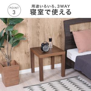 テーブル 折りたたみ 幅40 サイドテーブル ...の詳細画像3