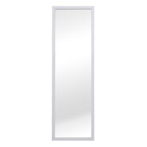 壁掛け 軽量 幅28cm 高さ90cm ホワイト シンプル 姿見 スリム 四角形 壁掛け 鏡 ウォールミラー｜tansu