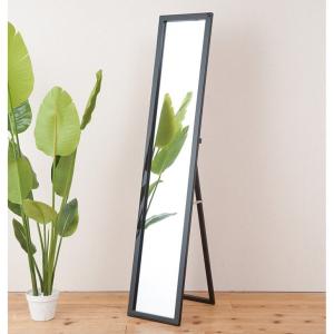 スタンドミラー 幅27 高さ147 シンプル ホワイト 鏡 ミラー 姿見