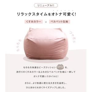 20日+5% ビーズクッション 小さめ 洗える...の詳細画像1