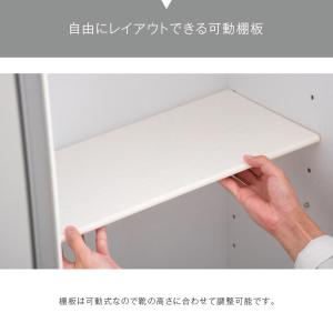 靴箱 シューズボックス ミラー付き 鏡付き 鏡...の詳細画像5