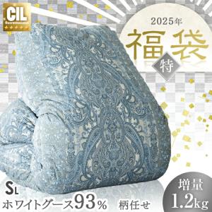 福袋 2025 暖か 羽毛布団 単品 シングル ロング 洗える 掛布団 ホワイトグースダウン93% 軽い 日本製 冬用 羽毛ふとん