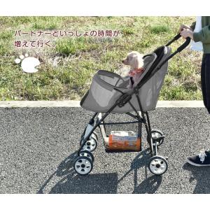 ペットカート ペットバギー 多頭 犬用 折りた...の詳細画像3
