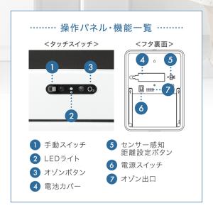 ゴミ箱 45リットル おしゃれ 自動開閉 スリ...の詳細画像3