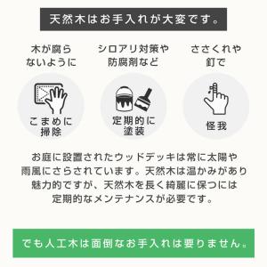 11日+5% ウッドデッキ 人工木 置くだけ ...の詳細画像5