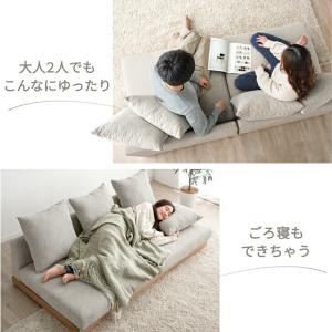 ソファー 4人掛け 北欧 ソファ おしゃれ ロ...の詳細画像4