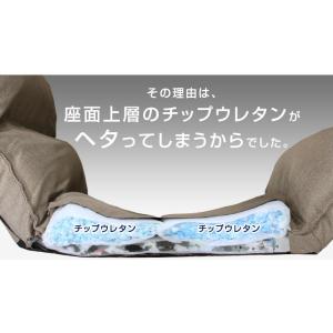 座椅子 1人掛け ハイバック リクライニングチ...の詳細画像5