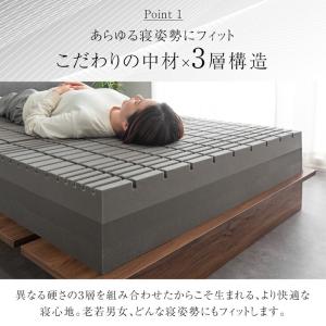 マットレス シングル 20cm 三つ折り 折り...の詳細画像4