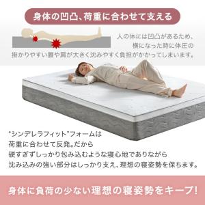 本日+5% “寝落ち姫” マットレス クイーン...の詳細画像5