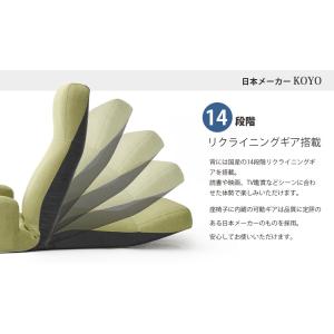 座椅子 おしゃれ コンパクト ハイバック リク...の詳細画像5