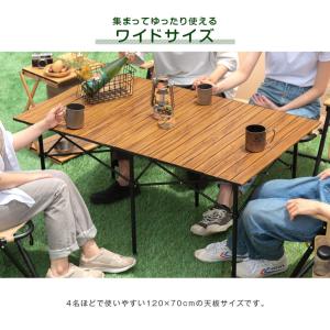 キャンプ テーブル 折りたたみ 軽い 折り畳み...の詳細画像4