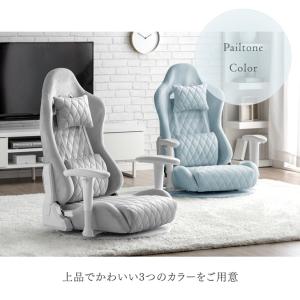 座椅子 おしゃれ ゲーミング座椅子 回転 北欧...の詳細画像2