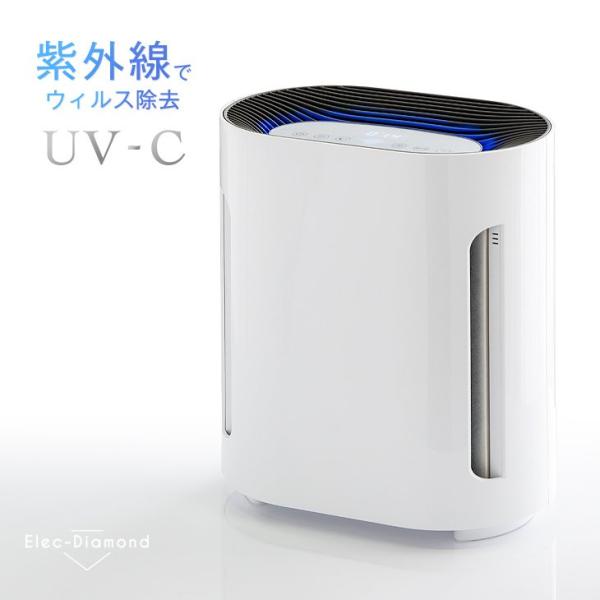 9日LYP17%〜 空気清浄機 小型 コンパクト 10畳 UV-C 紫外線 ウイルス除去 光触媒 消...