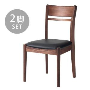 2脚セット】クラシックデザインダイニングチェア ろくろ脚 椅子 木製