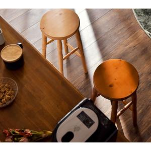 カウンターチェア おしゃれ 木製 バーチェア ...の詳細画像3