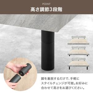 ベッド ダブル すのこベッド ダブルベッド ベ...の詳細画像5