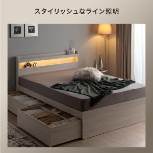 本日+5% ベッド シングル 収納 ベッドフレ...の詳細画像3