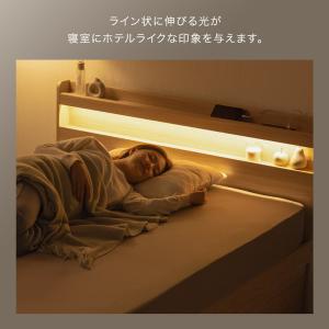 本日+5% ベッド シングル 収納 ベッドフレ...の詳細画像4